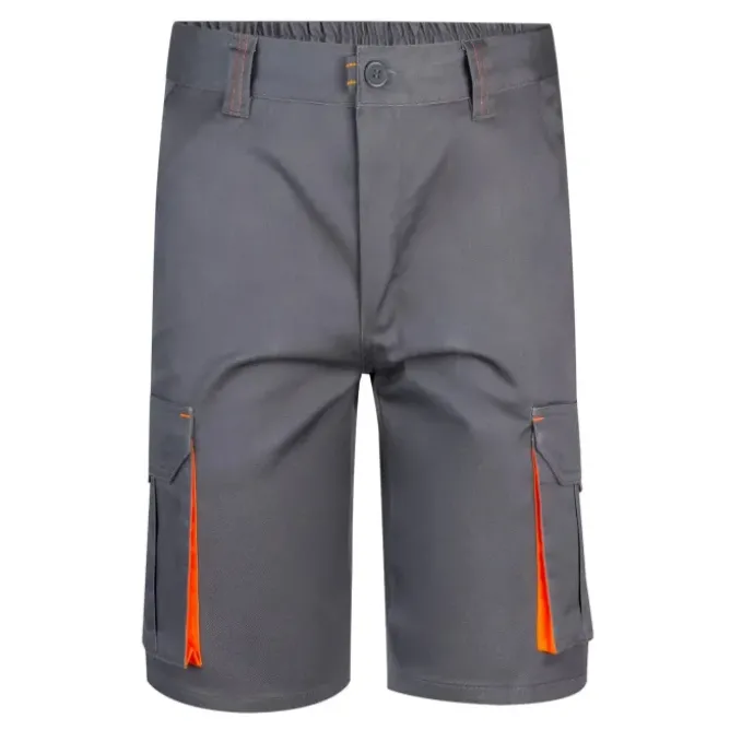 Bermuda bicolore da Lavoro Stretch Multitasche Velilla 103010S