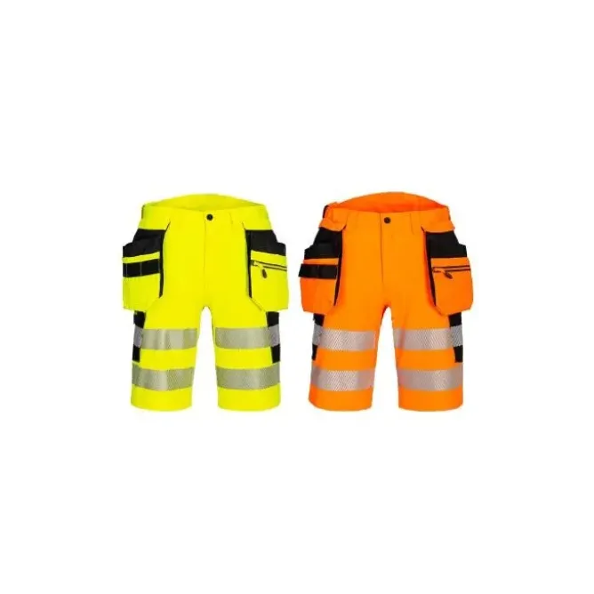 Bermuda da Lavoro Alta Visibilità Portwest Holster DX4 Stretch DX446