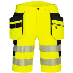 Bermuda da Lavoro Alta Visibilità Portwest Holster DX4 Stretch DX446
