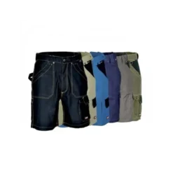 Bermuda da Lavoro Cofra Multitasche Saragossa 100% Cotone Canvas V057-0-05