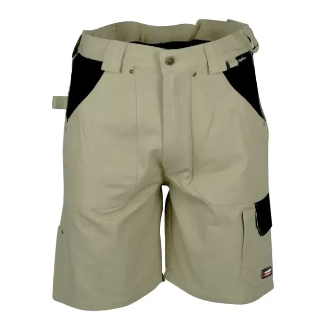 Bermuda da Lavoro Cofra Multitasche Saragossa 100% Cotone Canvas V057-0-05
