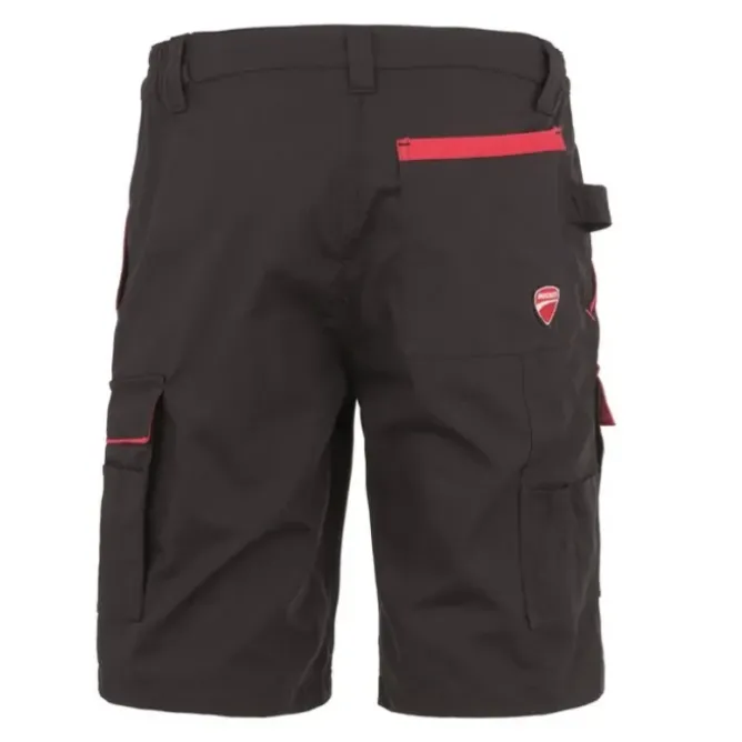 Bermuda da Lavoro Ducati Multitasche con Tessuto Ripstop INN-SCREW