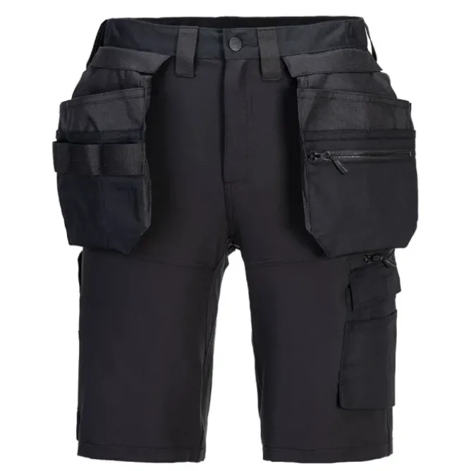 Bermuda da Lavoro Holster Portwest DX4 Craft Multitasche Stretch DX451