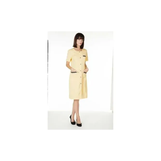 Camice Da Lavoro Molinel Caroline CAROLINEMCBC/M Multitasche Lungo Donna Pulizie Benessere