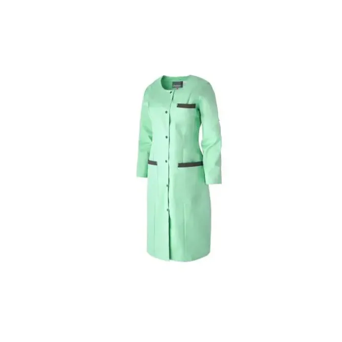 Camice Da Lavoro Molinel Caroline CAROLINEMTBC/M Multitasche Lungo Donna Pulizie Benessere Con Maniche Convertibili