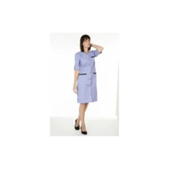 Camice Da Lavoro Molinel Caroline CAROLINEMTBC/M Multitasche Lungo Donna Pulizie Benessere Con Maniche Convertibili