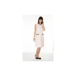 Camice Da Lavoro Molinel Caroline CAROLINESMLA/C Multitasche Lungo Donna Pulizie Benessere Senza Maniche