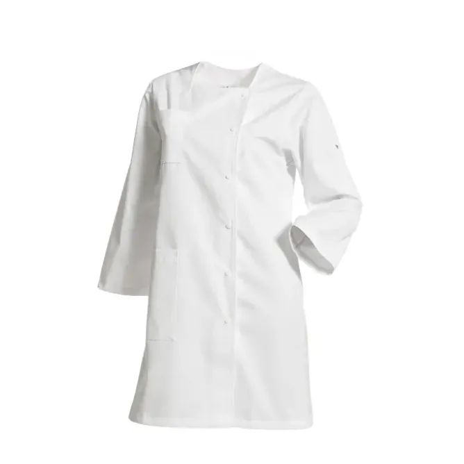 Camice da Lavoro Molinel Michelle MICHELLECMTBLA Benessere Sanitario 100% Cotone Donna