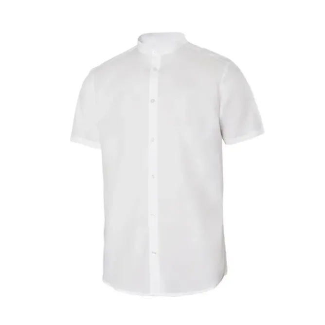 Camicia coreana maniche corte da Lavoro Stretch Velilla 405012S