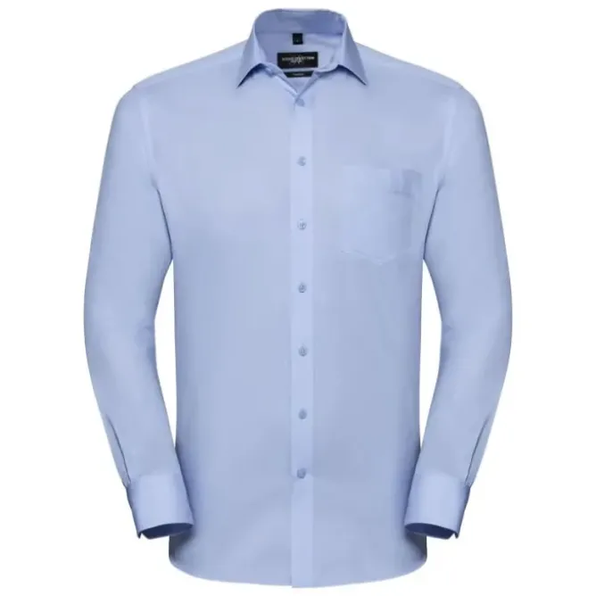 Camicia Da Lavoro Coolmax a Maniche Lunghe Russell - JE972M