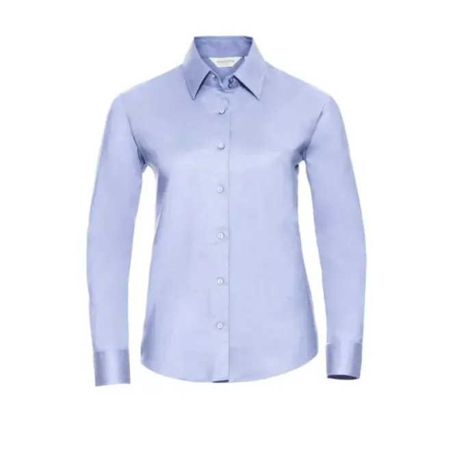 Camicia Da Lavoro Easy Care Oxford a Maniche Lunghe da Donna Russell - JE932F