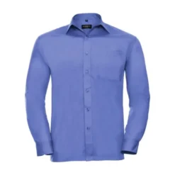 Camicia Da Lavoro in Policotone a Maniche Lunghe Russell - JE934M