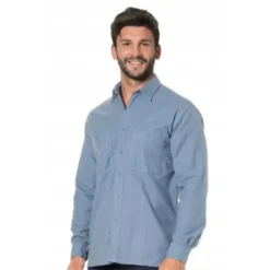 Camicia da lavoro Manica Lunga Flanella 100% cotone Logica 8161-L
