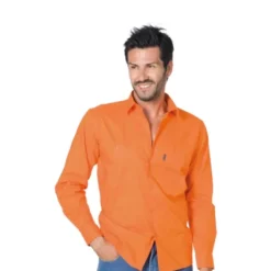 Camicia da lavoro Manica Lunga 100% cotone Logica 8164