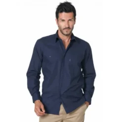 Camicia da lavoro Manica Lunga 100% cotone Logica 8164