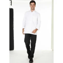 Camicia da lavoro Molinel JACKTHPCMTBLA da uomo ristorazione