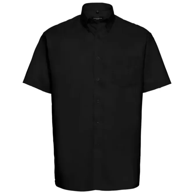 Camicia Da Lavoro Oxford Easy Care a Maniche Corte Russell - JE933M