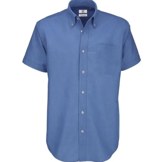 Camicia Da Lavoro Oxford SSL Manica Corta B&C Collection - BCSMO02