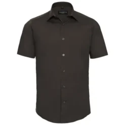Camicia Da Lavoro Stretch a Maniche Corte Russell - JE947M