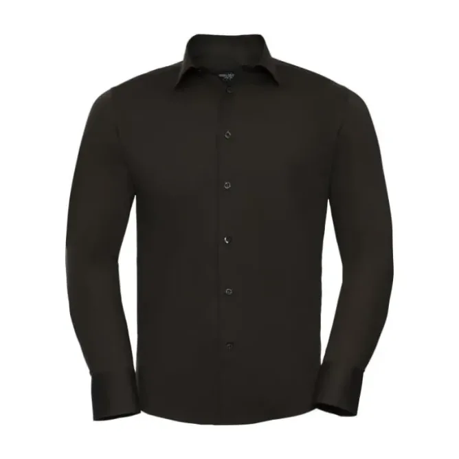 Camicia Da Lavoro Stretch a Maniche Lunghe Russell - JE946M