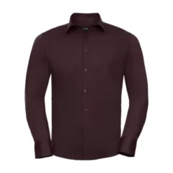 Camicia Da Lavoro Stretch a Maniche Lunghe Russell - JE946M