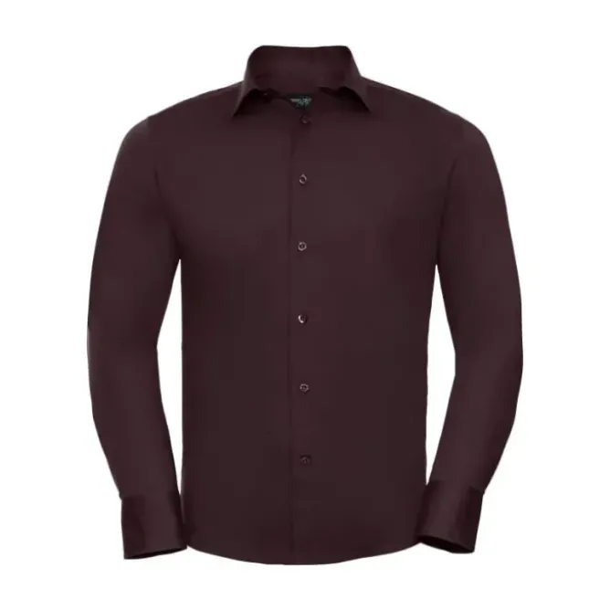 Camicia Da Lavoro Stretch a Maniche Lunghe Russell - JE946M