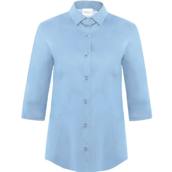 Camicia manica a 3/4 da Lavoro Stretch Giblor's Flavia Lady 22P01N087