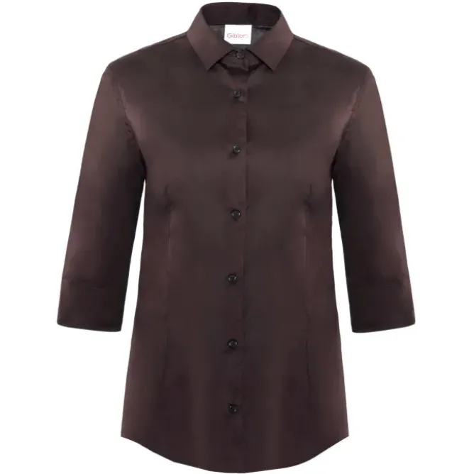 Camicia manica a 3/4 da Lavoro Stretch Giblor's Flavia Lady 19P01N087