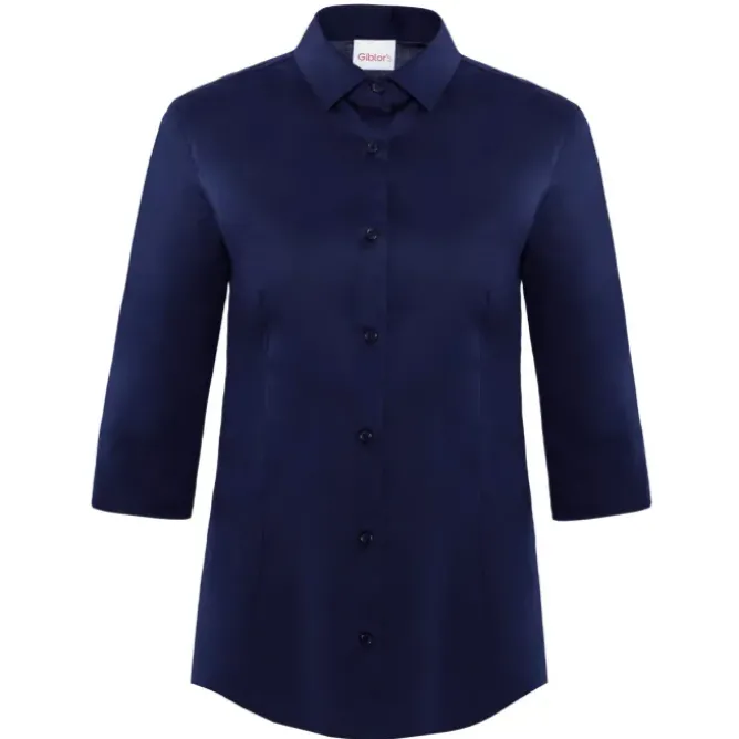 Camicia manica a 3/4 da Lavoro Stretch Giblor's Flavia Lady 19P01N087