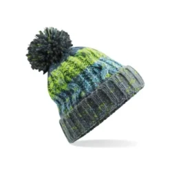 Cappello Corkscrew Pom Pom Beanie Beechfield - B486