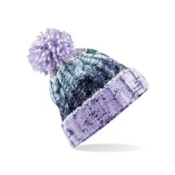 Cappello Corkscrew Pom Pom Beanie Beechfield - B486