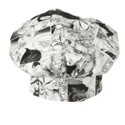 Cappello da Lavoro Cuoco 100% Cotone Giblor's Toque 16P05I483