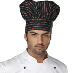 Cappello da Lavoro Cuoco 100% Cotone Giblor's Toque 10M416