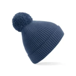 Cappello Engineered Knit Ribbed Pom Pom Beanie Beechfield - B382