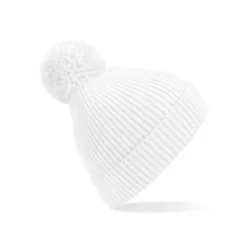 Cappello Engineered Knit Ribbed Pom Pom Beanie Beechfield - B382