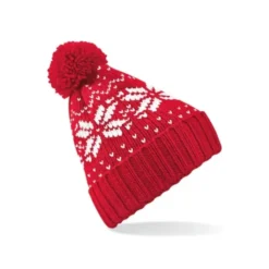 Cappello Fair Isle Snowstar Beanie Beechfield - B456