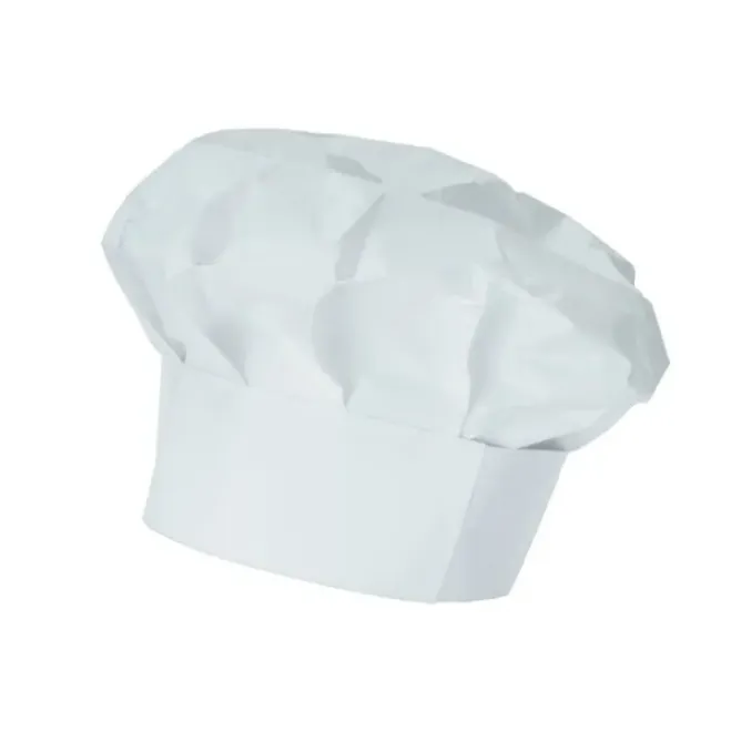 Cappello monouso da Lavoro 100% Carta Cuoco Giblor's Toque 18P05I068