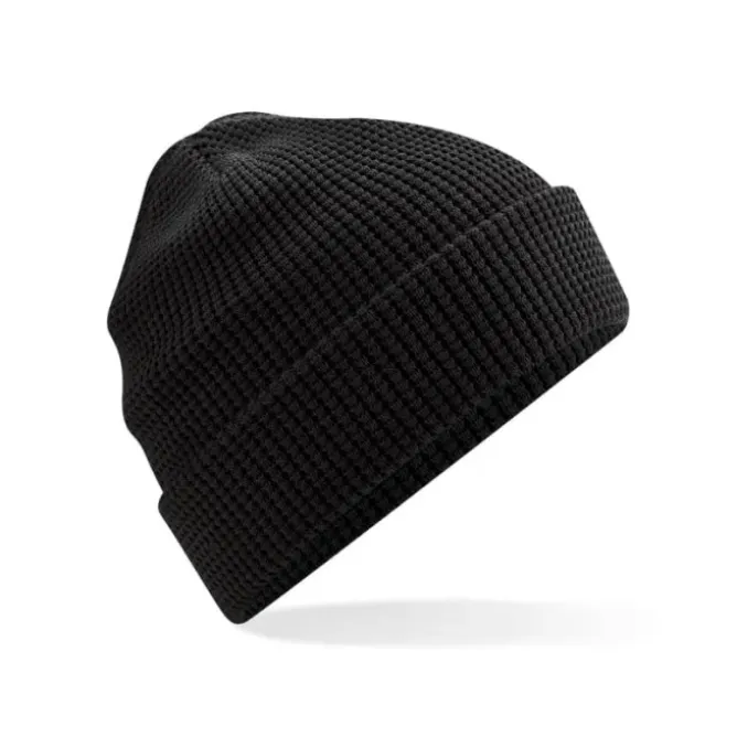 Cappello Organic Cotton Waffle Beanie Beechfield - B52N