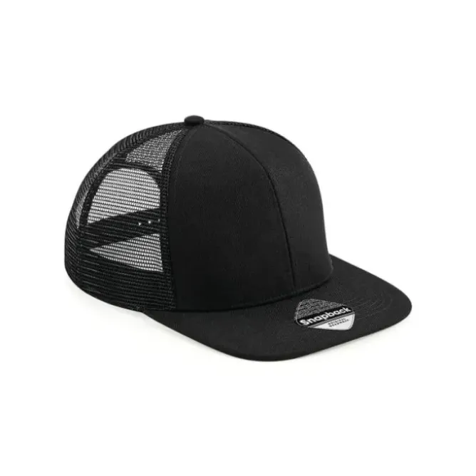 Cappello Original Flat Peak 6 Pan. Trucker Beechfield - B664