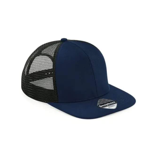 Cappello Original Flat Peak 6 Pan. Trucker Beechfield - B664