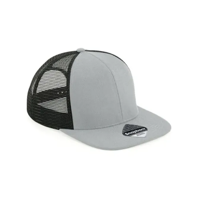 Cappello Original Flat Peak 6 Pan. Trucker Beechfield - B664
