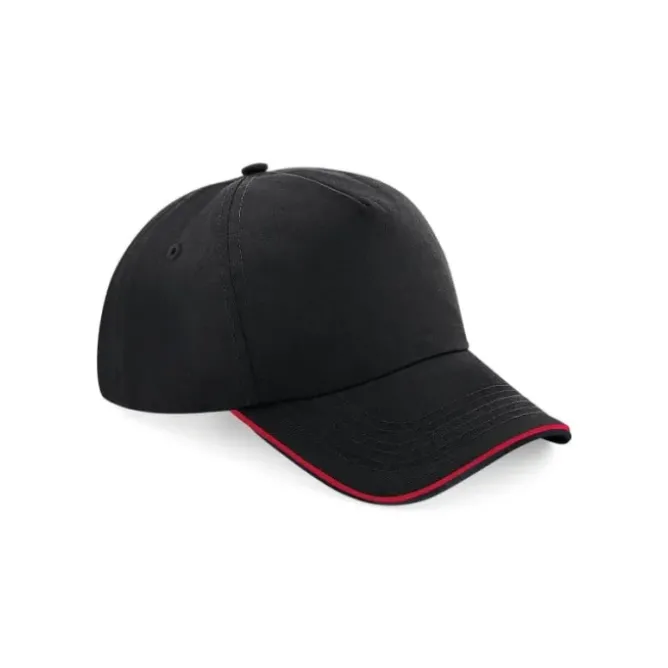 Cappello Piped Peak Beechfield - B25C