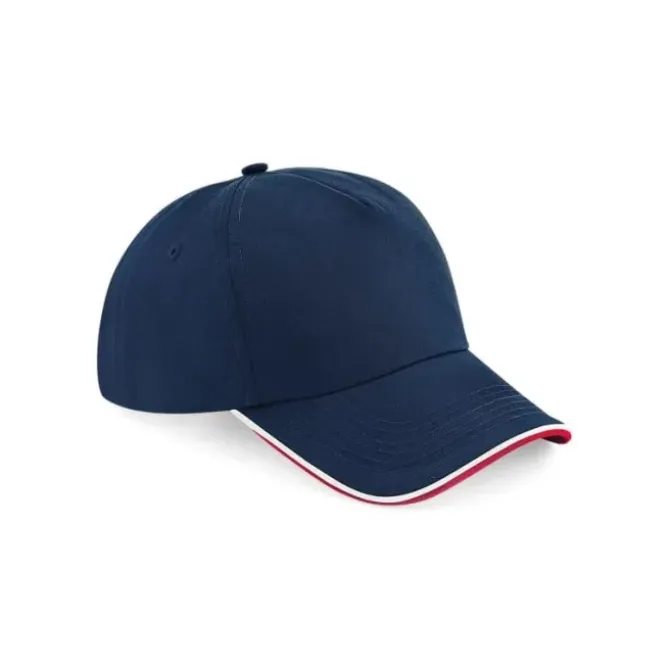 Cappello Piped Peak Beechfield - B25C