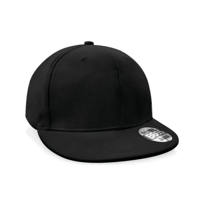 Cappello Pro-Stretch Flat Peak Cap Beechfield - B665