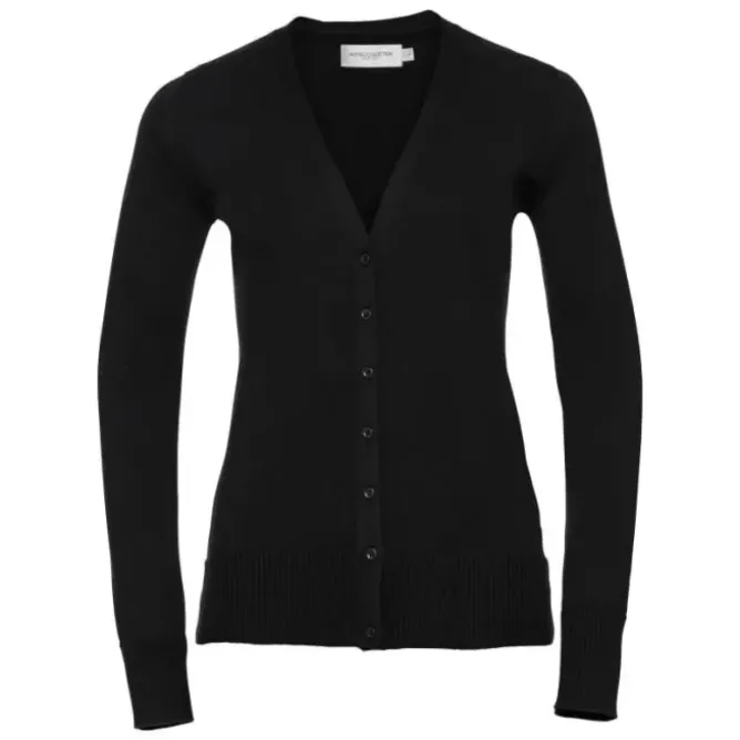 Cardigan Da Lavoro in Maglia con Scollo a V da Donna Russell - JE715F