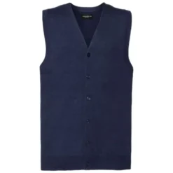 Cardigan Da Lavoro senza Maniche con Scollo a V Russell - JE719M