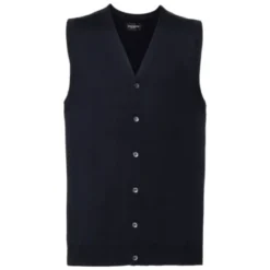 Cardigan Da Lavoro senza Maniche con Scollo a V Russell - JE719M