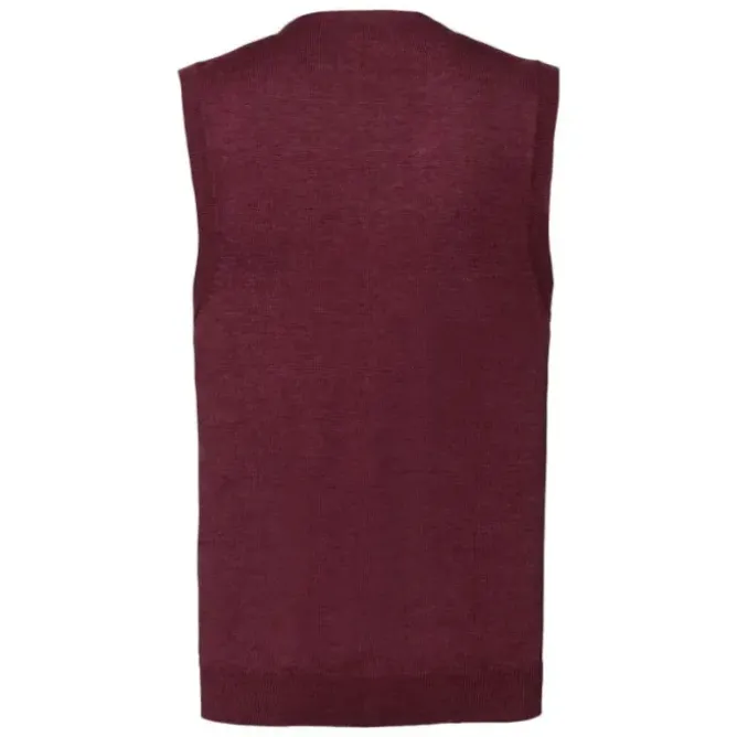 Cardigan Da Lavoro senza Maniche con Scollo a V Russell - JE719M