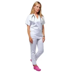 Casacca da lavoro 100% Cotone Multitasche Ospedale Logica 8050ZGS-L