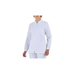 Casacca da Lavoro Giblor's Antibatterico Alice con Zip Donna 20P03K230